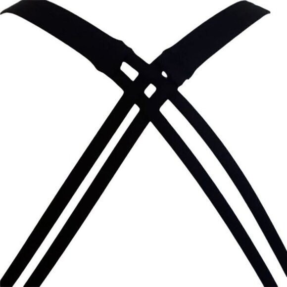 VSX Victoria's Secret Sport Green Blue Black Double Criss Cross Back Straps 32 B - Picture 6 of 11